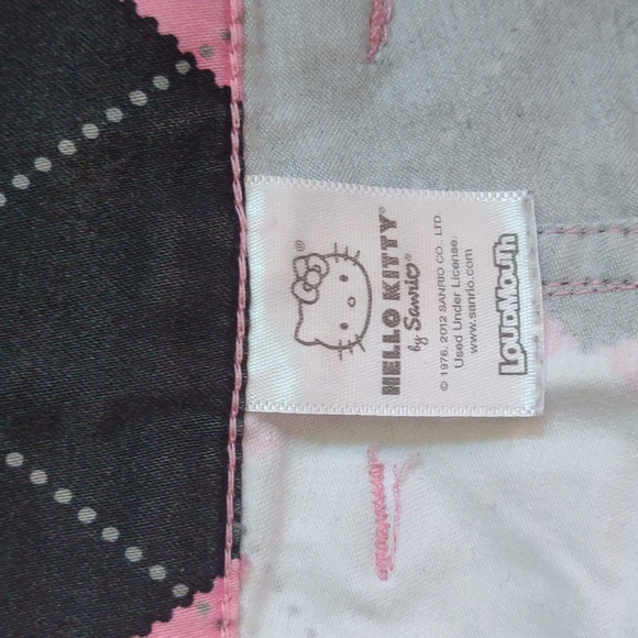 RARE!! Hello Kitty Argyle Golf Pants - Picture 7 of 9